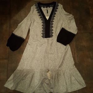 Anthropologie Vineet Bahl Cold Shoulder Dress